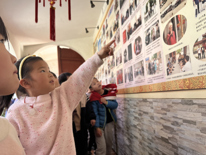 缅怀革命先烈  继承优良传统 ——阿湖镇鸣九幼儿园开展清明祭扫活动